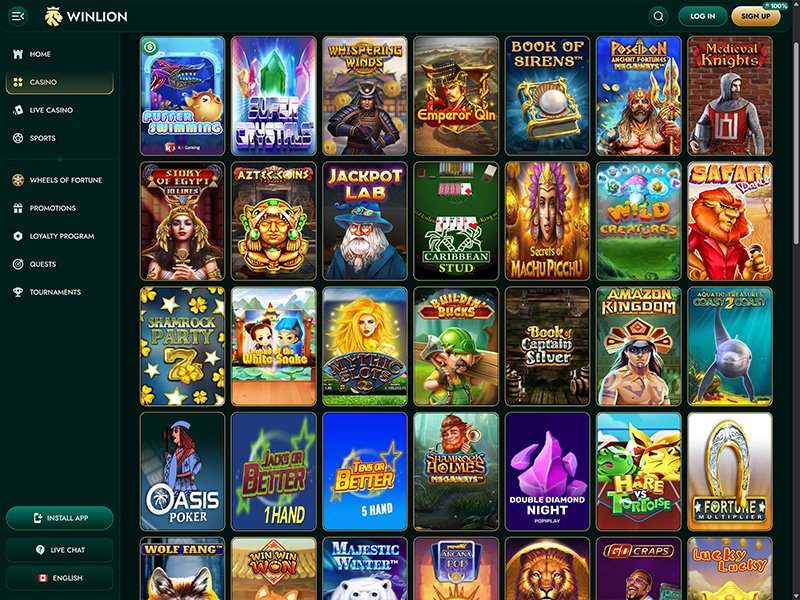 Discover the Excitement of WinLion CA Slot & Table Games Discover the Excitement of WinLion CA Slot & Table Games