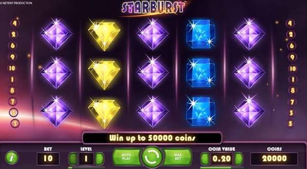 Oplev Magien i Starburst Slot Spil fra NetEnt