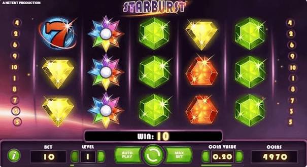 Oplev Magien i Starburst Slot Spil fra NetEnt